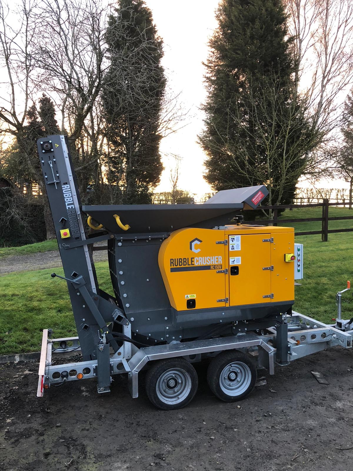 Concasoare Mobile RC150V -electric